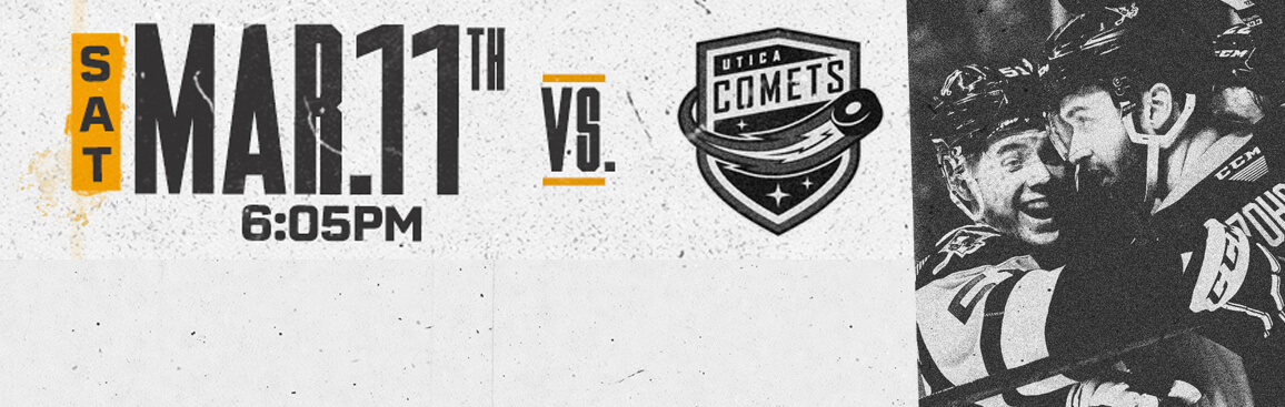 GALLERY: Utica Comets vs. Charlotte Checkers - Jan. 28, 2022